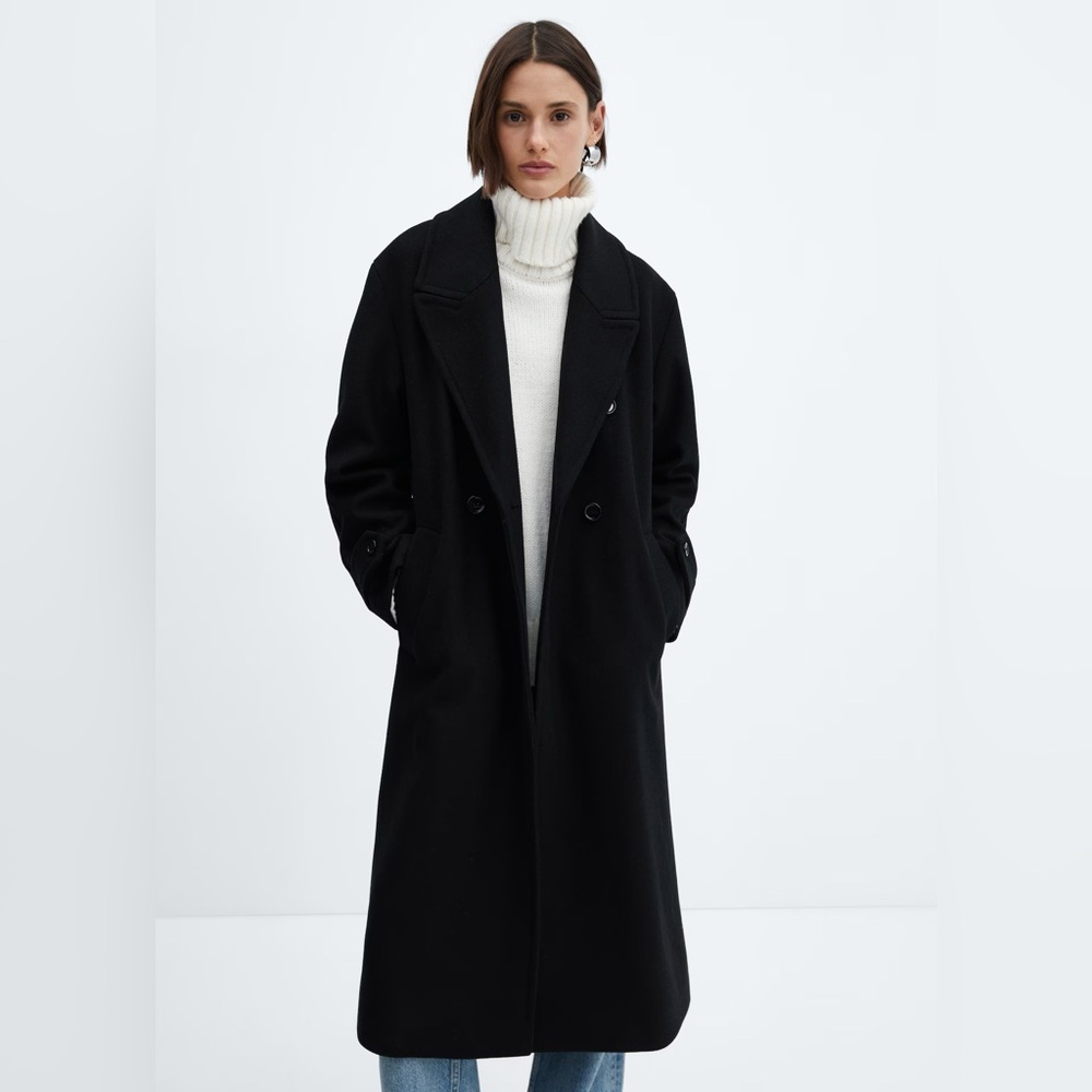 NWOT Mango Wool Coat